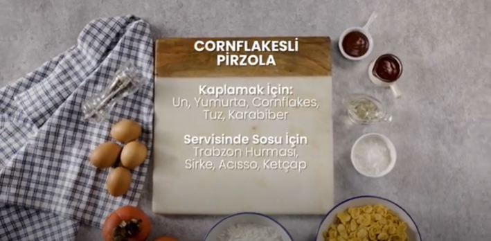 Cornflex Chops with Gedik Chicken